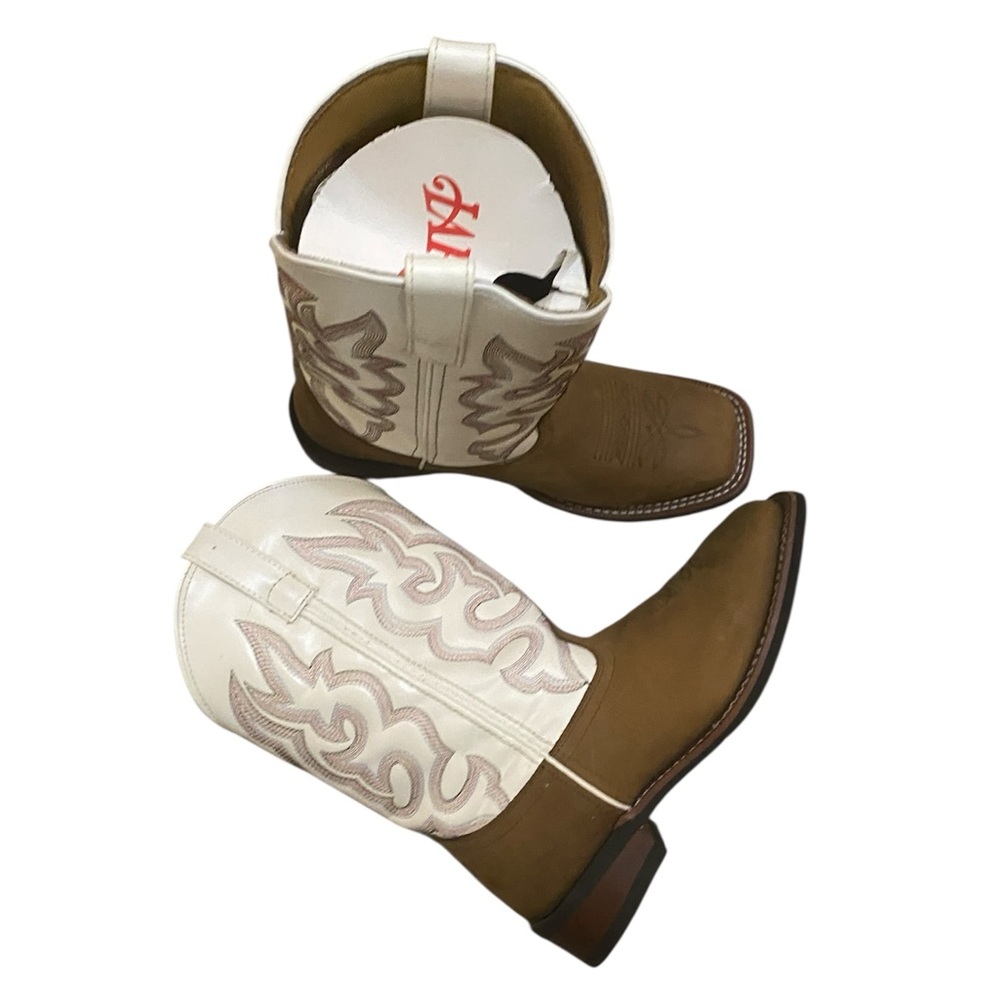 New Laredo Brown and White Boots